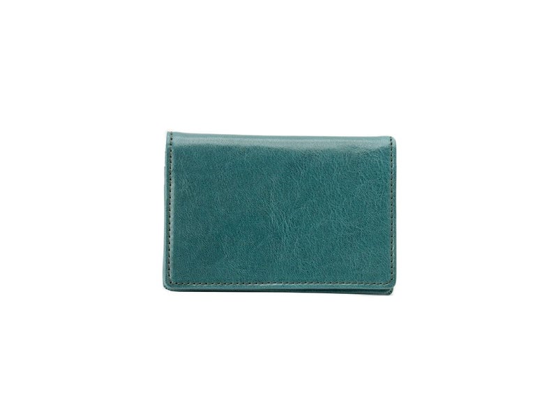 ヴァケッタルクス　名刺入れ｜ターコイズ