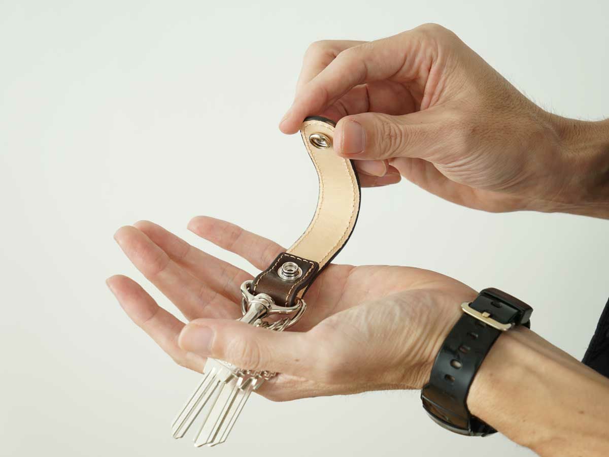 バグッダ ベルトキーホルダー(鉄砲ナスカンタイプ)｜サイズ