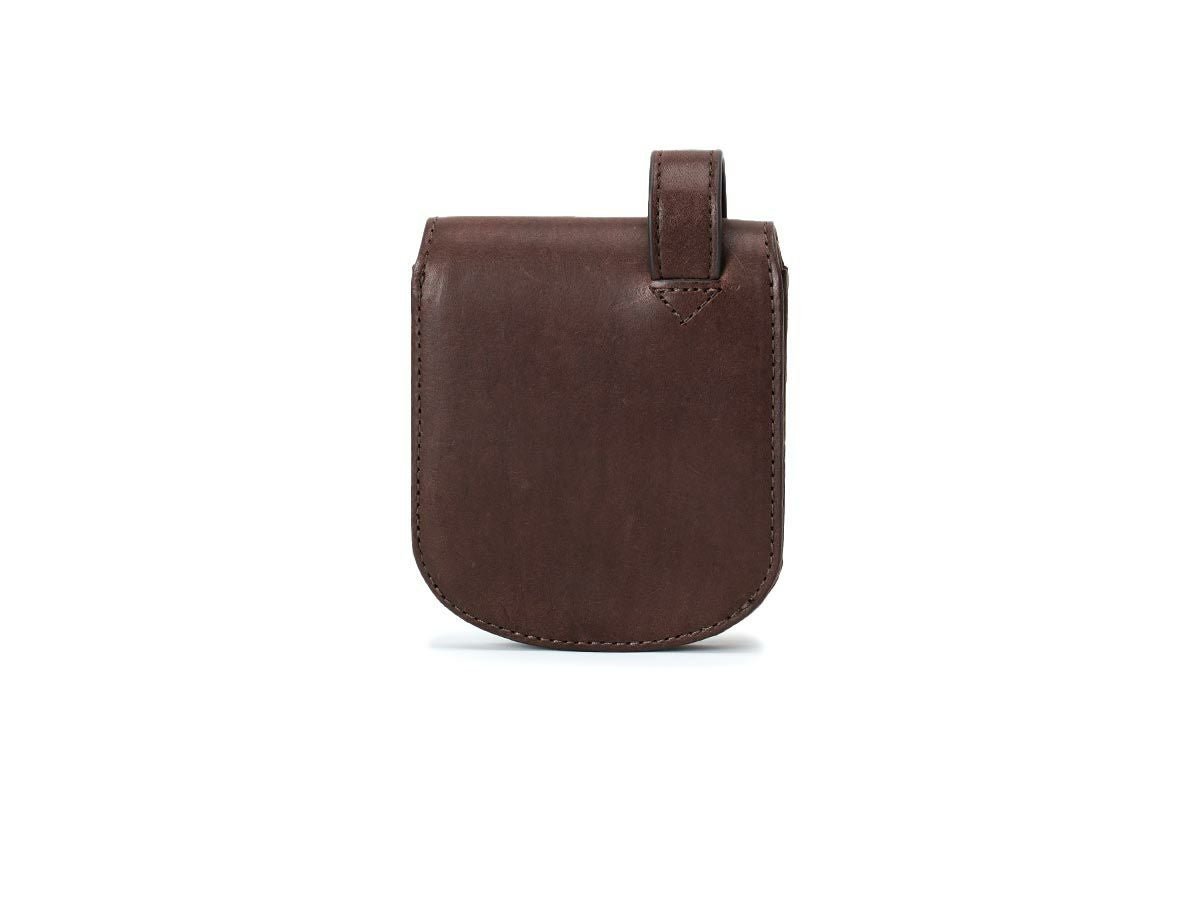 ペコスロウ ヒップポケット革財布(小銭入れ付き）｜カフェブラウン