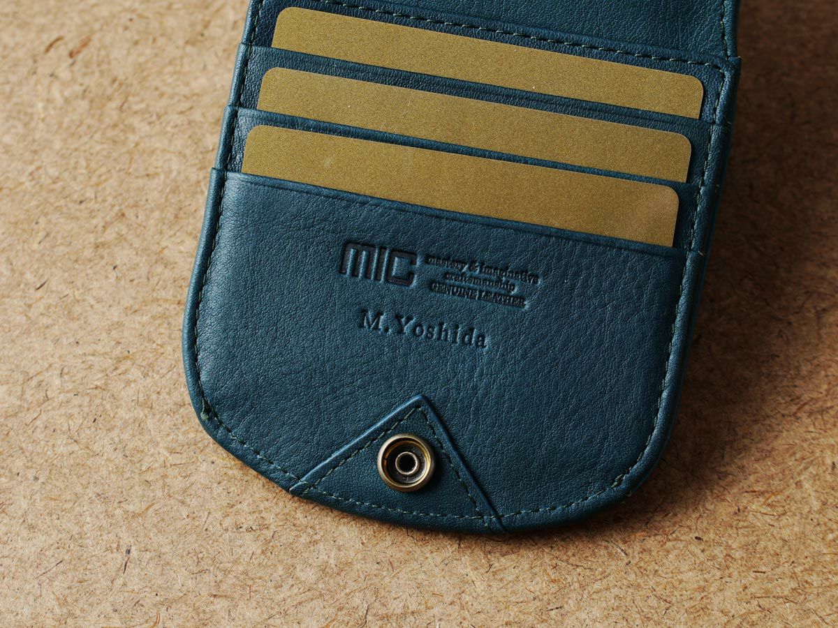 ペコスロウ ヒップポケット革財布(小銭入れ付き）