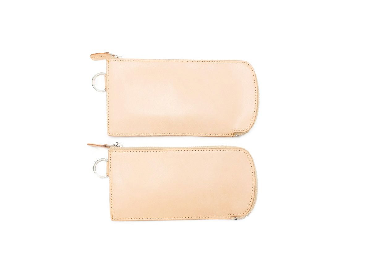 ナチュラルヌメ　ヒップポケットL字ファスナー長財布