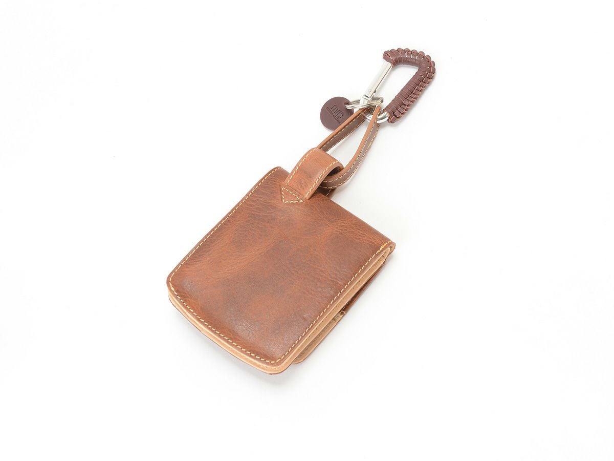 バグッダ　外ボックス小銭入れヒップポケット革財布