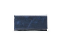  バグッダ　長財布（小銭入れ付き）インディゴブルー