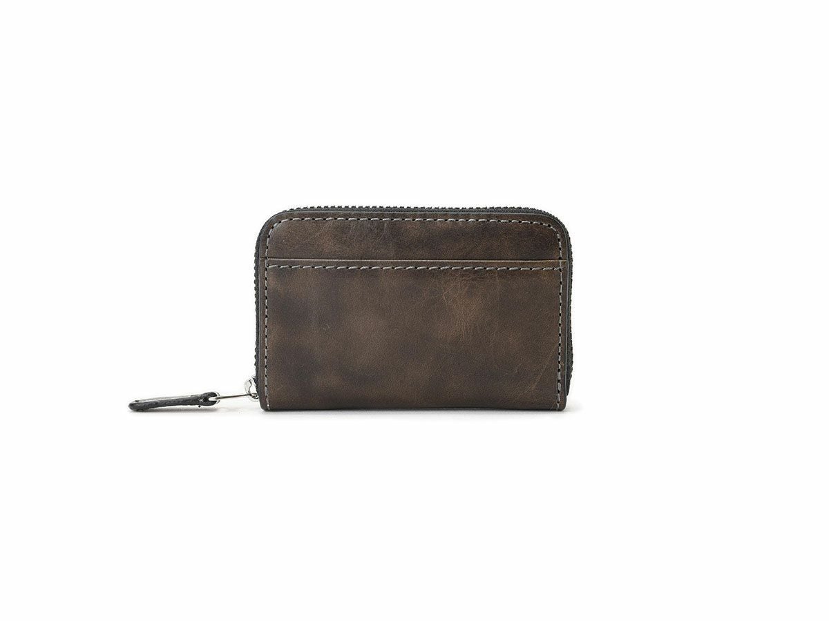 バグッダ　ラウンドファスナー小銭入れ｜ブラック