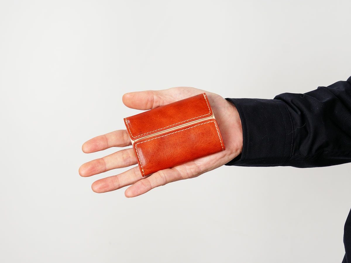 バグッダ　ボックス小銭入れ三つ折りミニ財布