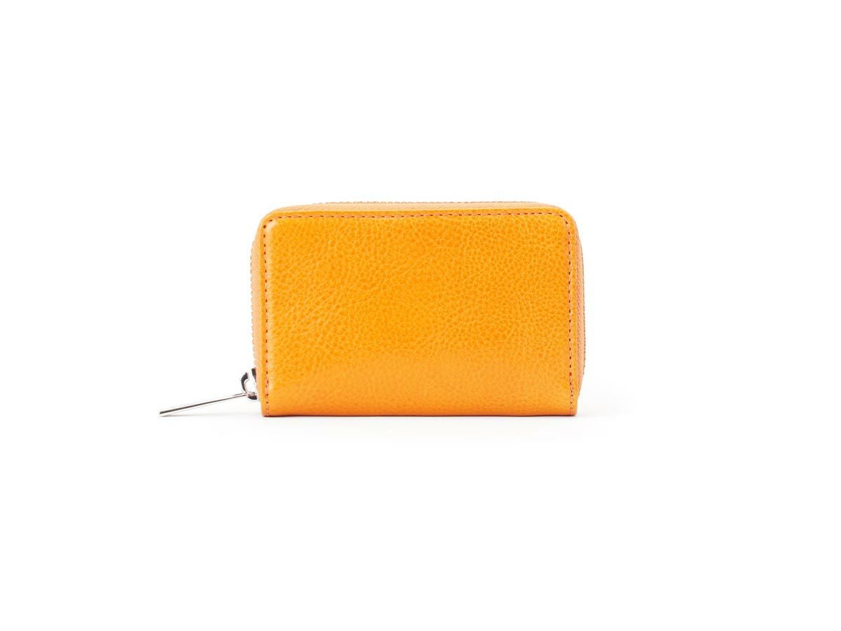 ヴァケッタルクス　ラウンドファスナーボックス小銭入れ｜オレンジ