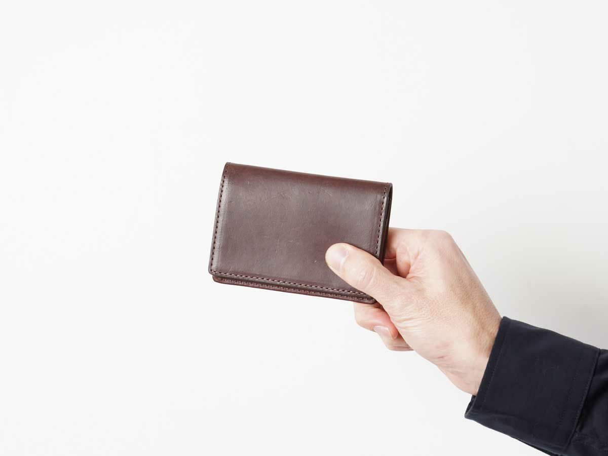 ペコスロウ 風琴マチ名刺入れ