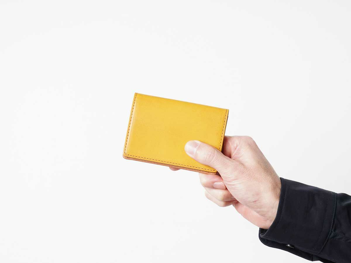 ペコスロウ 風琴マチ名刺入れ