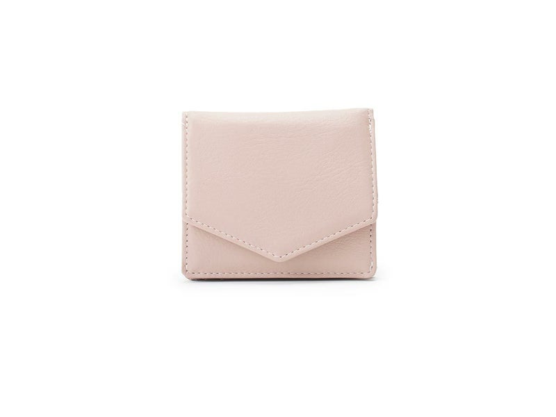 ラフィネ ボックス小銭入れ二つ折り財布｜ペールピンク