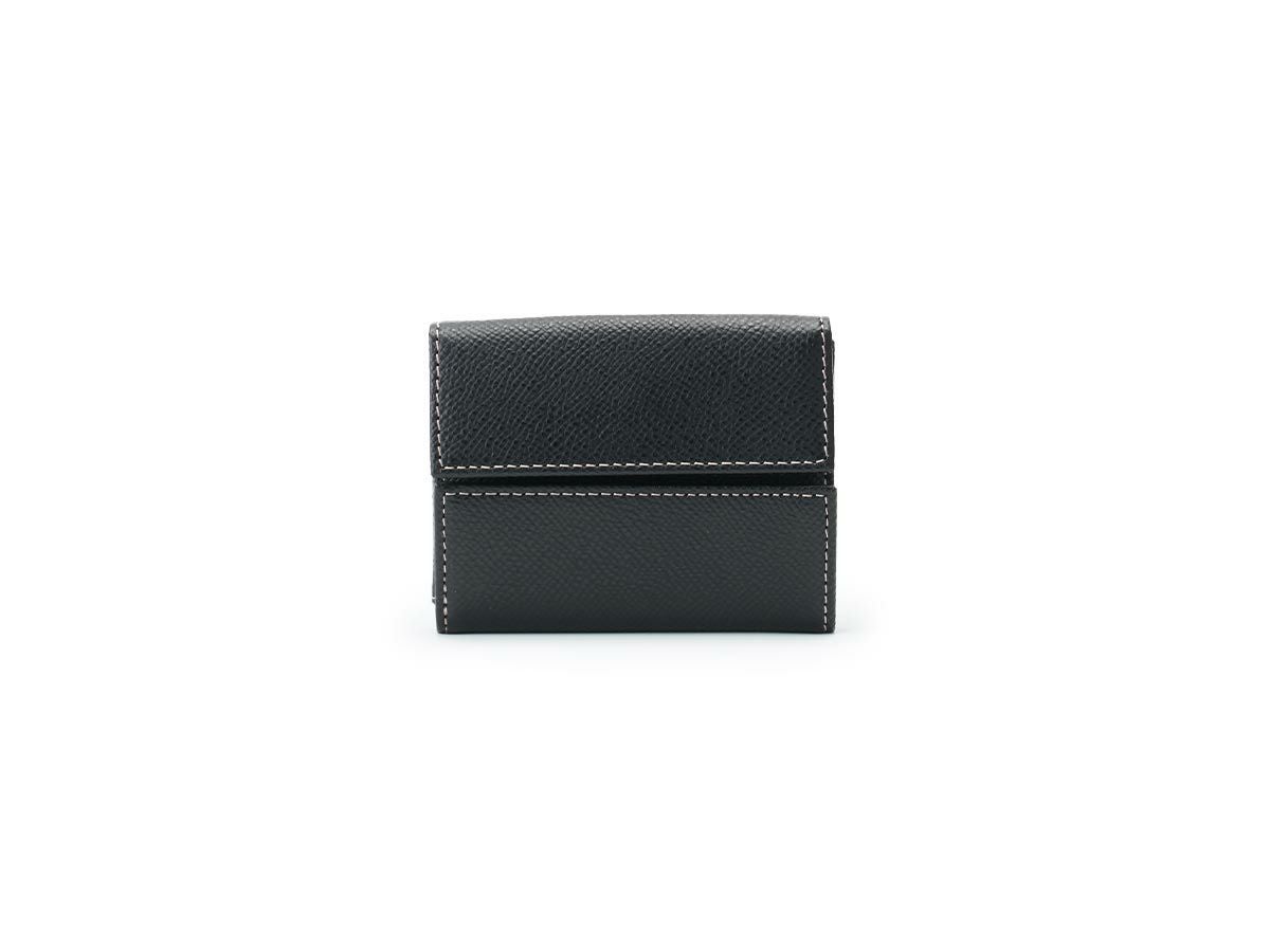 エンボス　スーパーコンパクト札入れ｜ブラック
