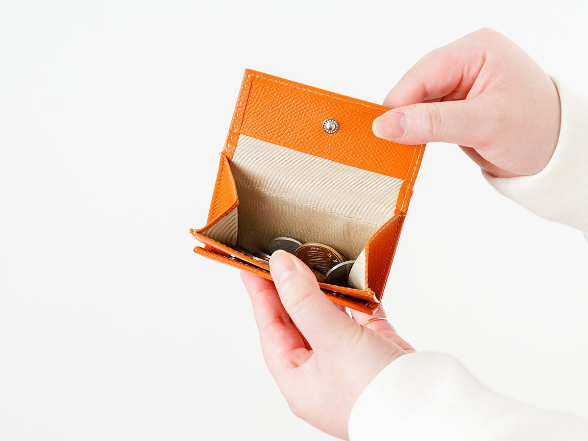 エンボス　スーパーコンパクト札入れ