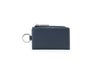 エンボス　L字ファスナー小銭入れ付きキーケース｜ネイビー