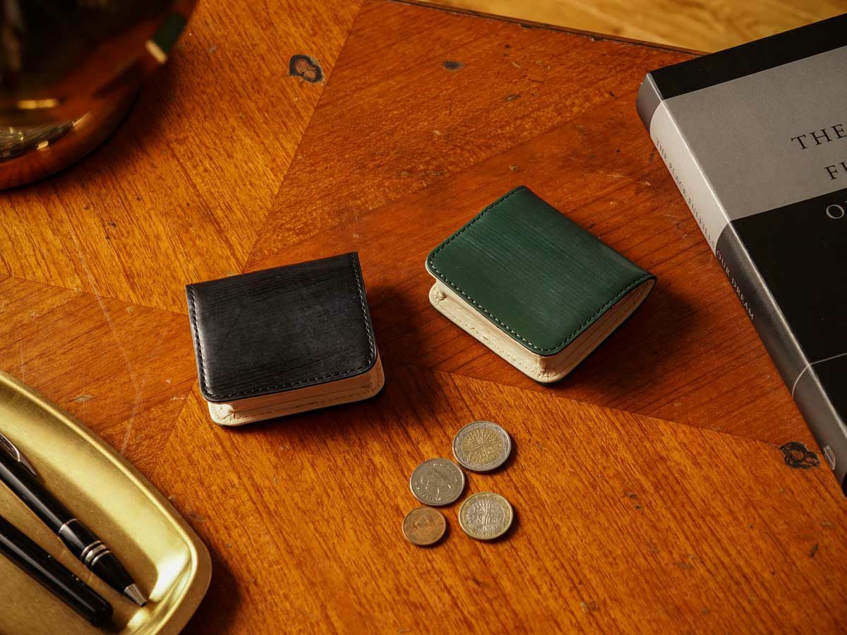 ブライドルレザー　ボックス小銭入れ