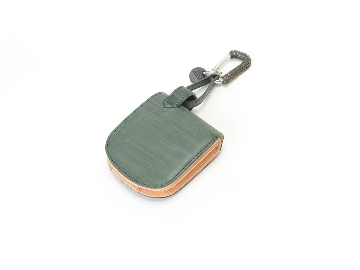 ブライドルレザー　ヒップポケット革財布（小銭入れ付き）