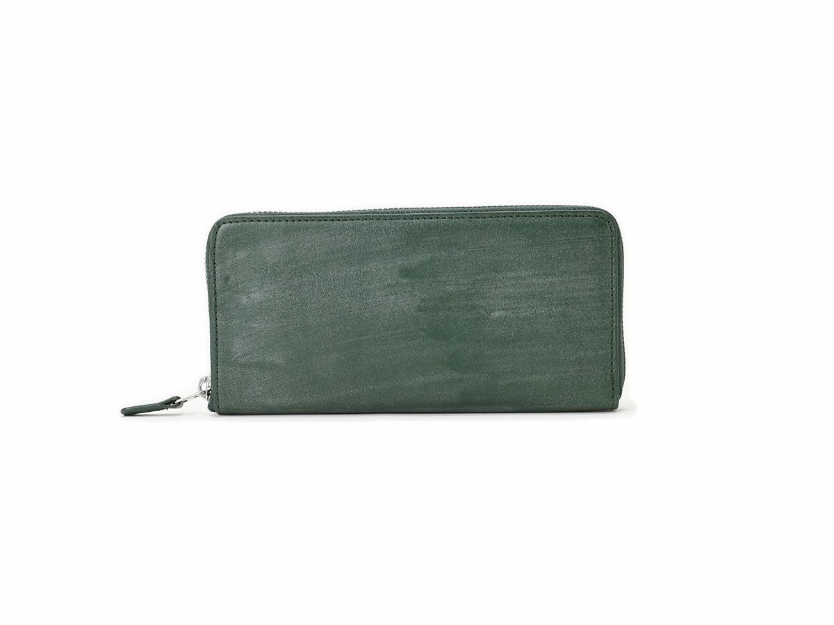 ブライドルレザー　ラウンドファスナー長財布