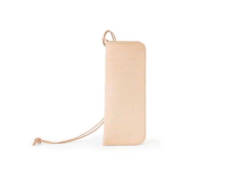 ナチュラルヌメ　メガネケース