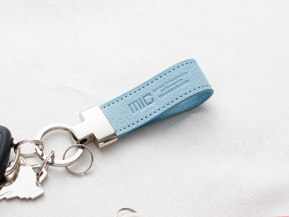 レザーキーホルダー