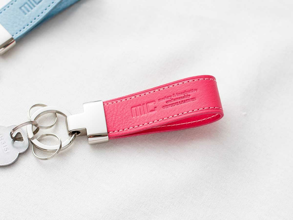 レザーキーホルダー