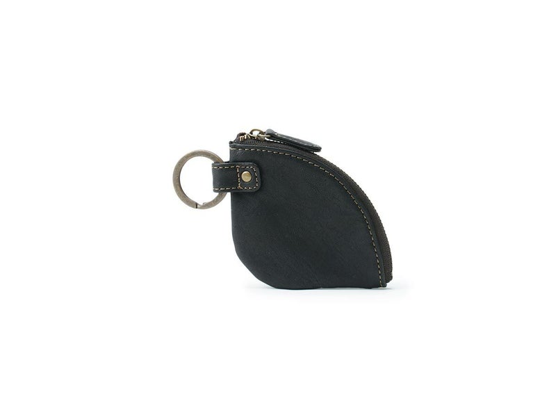 コルレオーネ　ファスナー小銭入れ　ブラック