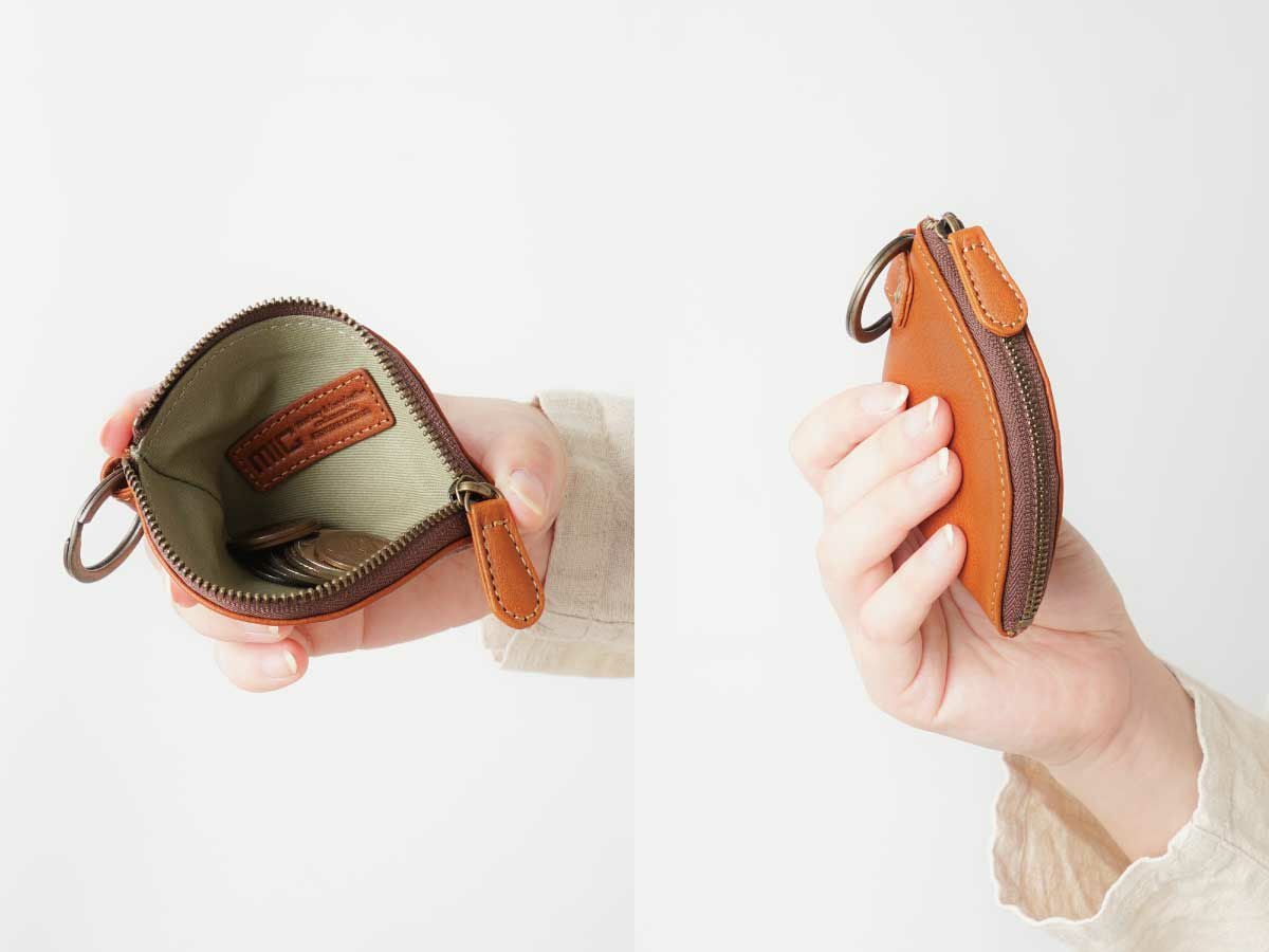 コルレオーネ　ファスナー小銭入れ