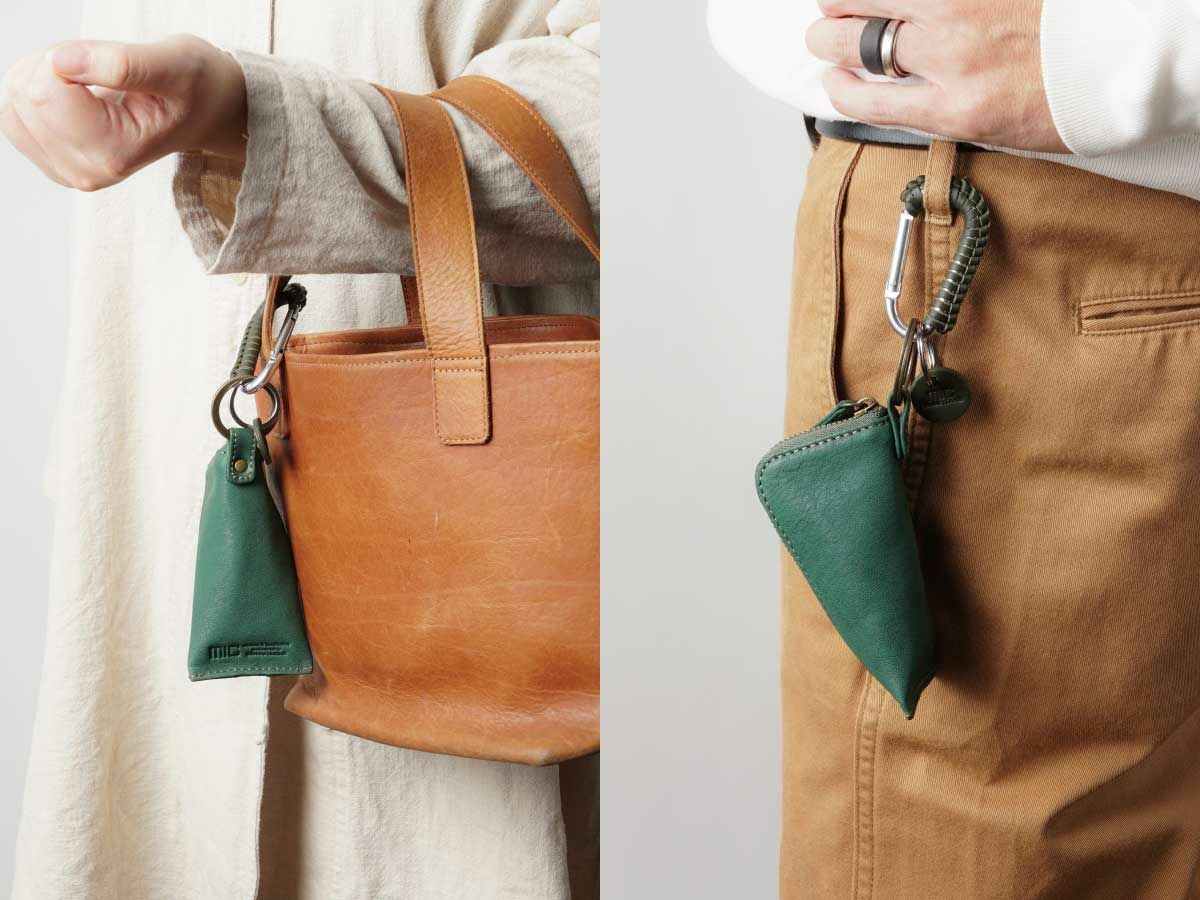 コルレオーネ　三角キーケース