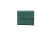 コルレオーネ　外小銭入れ二つ折り財布　グリーン