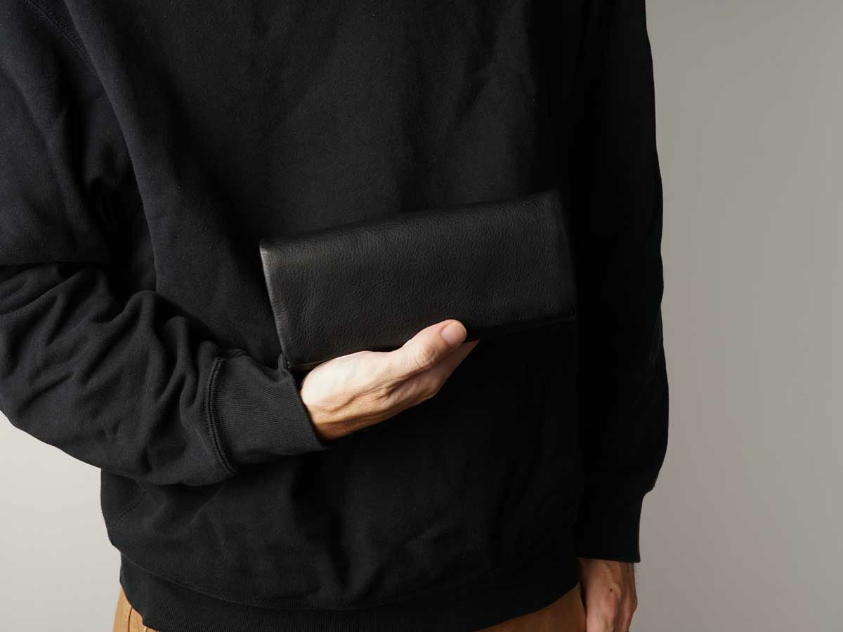 コルレオーネ　中L字ファスナー長財布