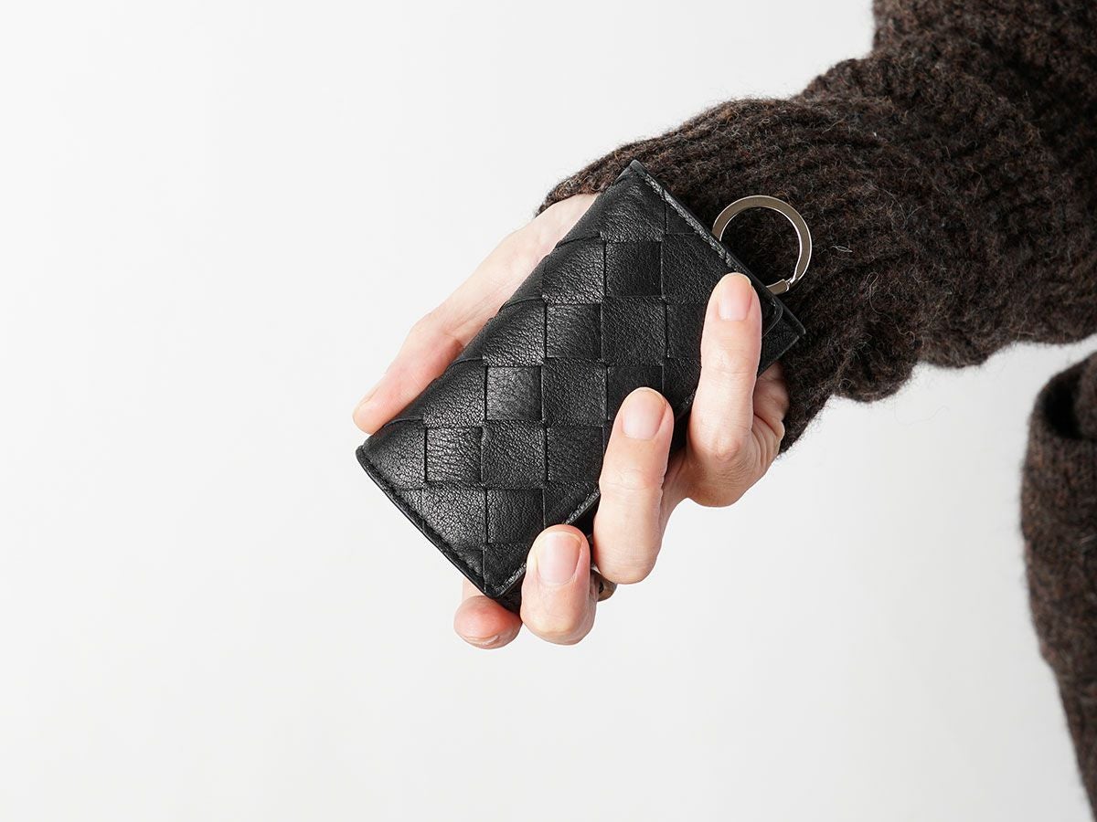 ブラックメッシュ　キーケース