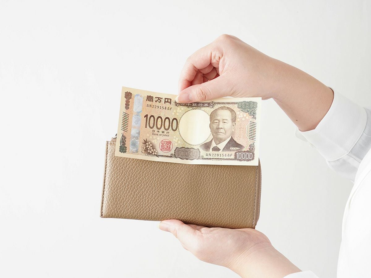 ボルセッタ　コンパクトL字ファスナー長財布