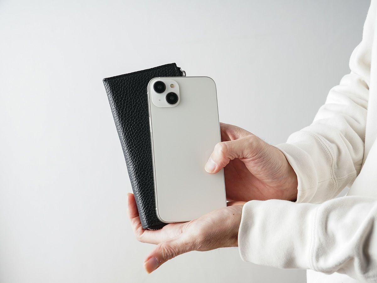 ボルセッタ　コンパクトL字ファスナー長財布