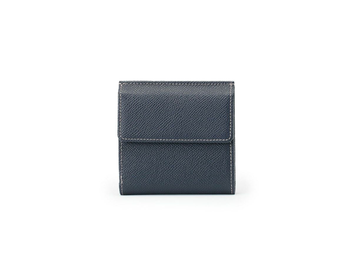 エンボス　外小銭入れ二つ折り財布