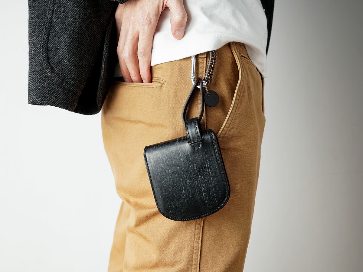 イングリッシュブライドル　 ヒップポケット革財布（小銭入れ付き）