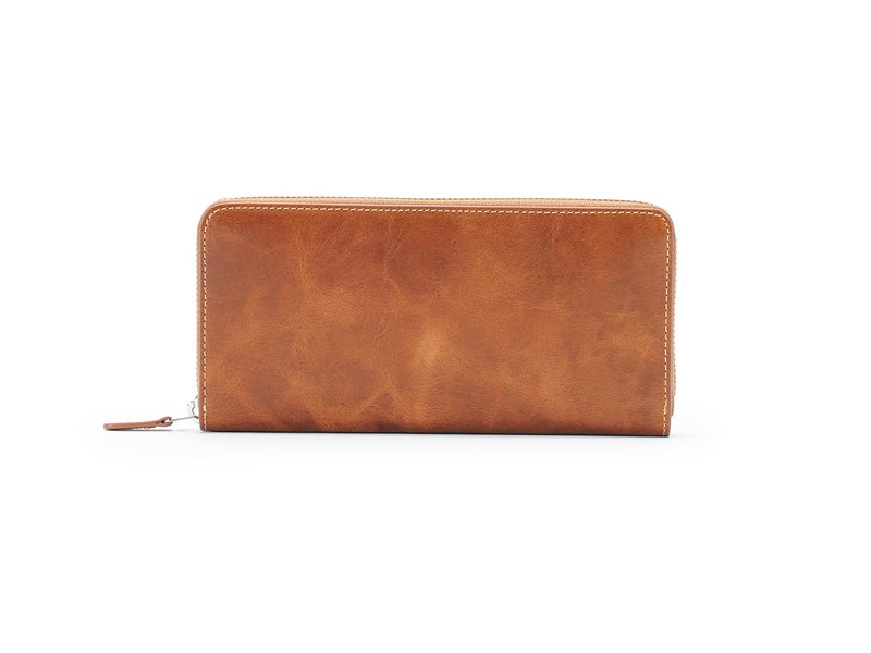 バグッダ　ラウンドマルチウォレット｜キャメル