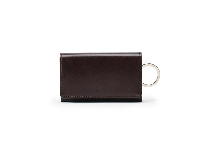 ルガトショルダー キーケース｜ダークブラウン